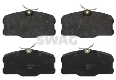 Комплект тормозных колодок, дисковый тормоз SWAG купить